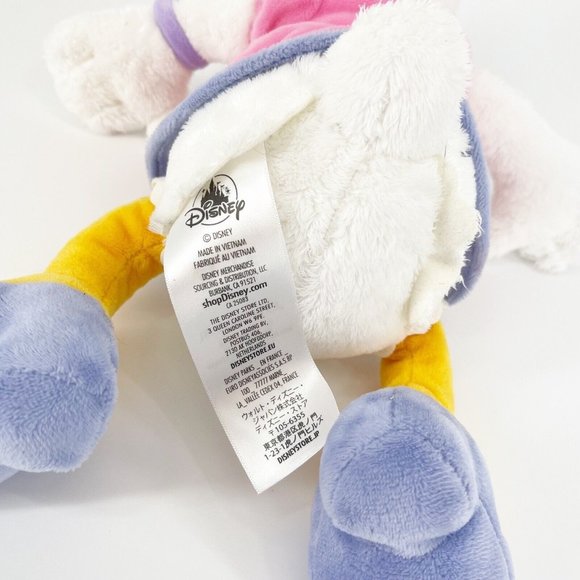 Disney Store Daisy Duck Plush Pink Purple Outfit 14" Mickey Mouse & Friends - Picture 5 of 8